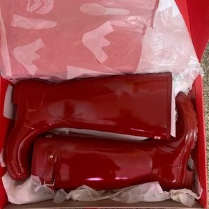 Hunter boots size 10